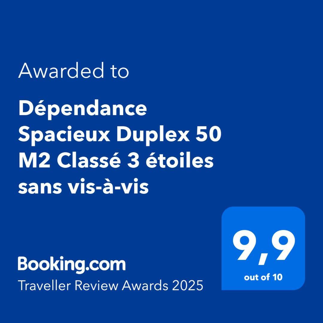 Spacieuse Dependance Duplex 50 M2 Classe 3 Etoiles Sans Vis-A-Vis Greoux-les-Bains Exterior photo